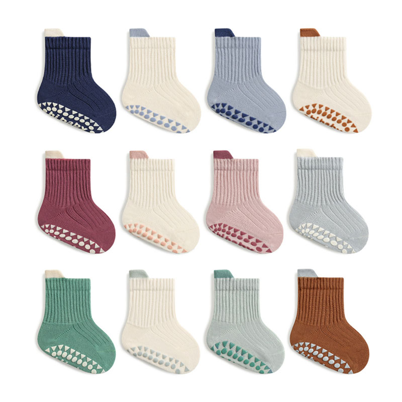 3 пары детских хлопковых носко – обзор и цена Unisex Baby Socks Non Slip