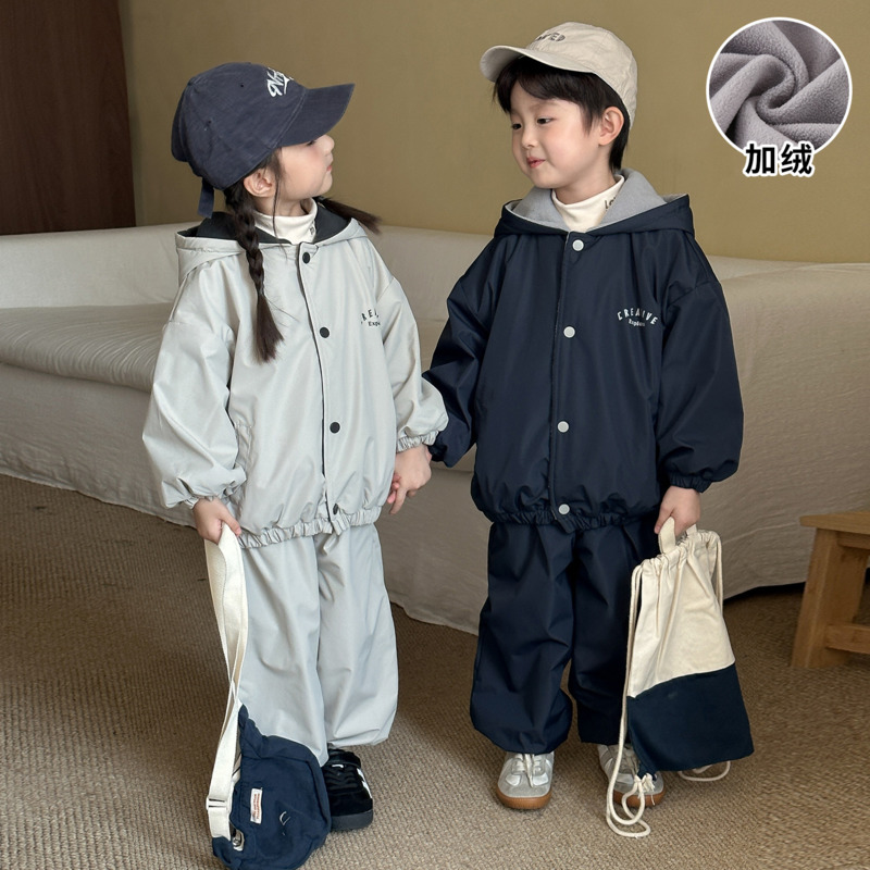 Комплект из двух предметов: то – обзор и цена Toddler Boy Winter Fleece Jacket