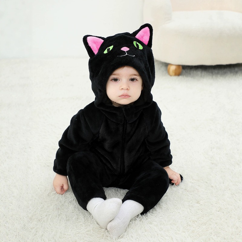 Черно-розовый комбинезон-ромпе – обзор и цена Cotton Baby Onesies Zipper