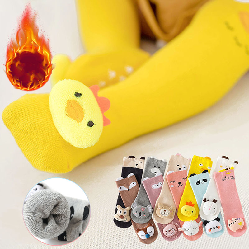 Зимние толстые хлопковые детск – обзор и цена Unisex Baby Socks Non Slip